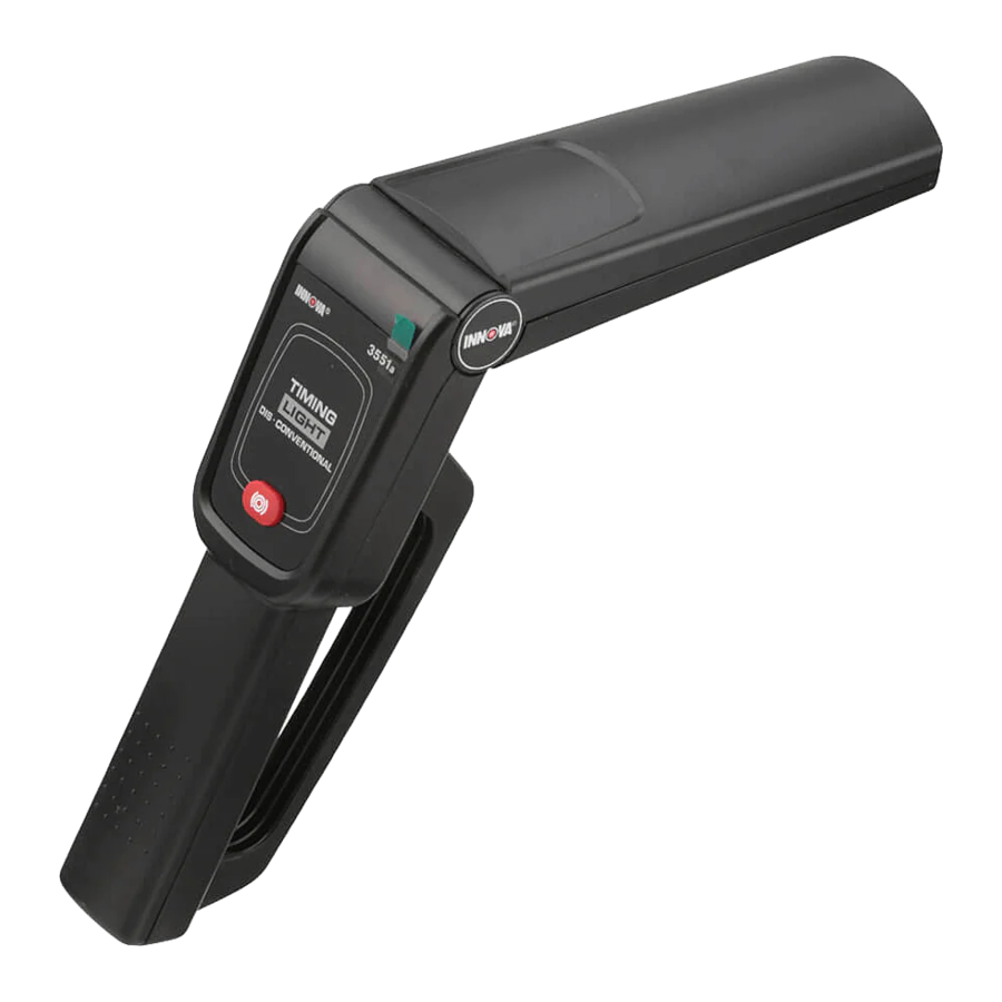 INNOVA 3551a, 3555a - Inductive/Advance Timing Light Manual