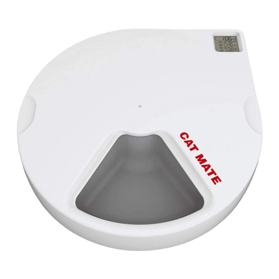 Pet Mate CAT MATE C500 Instructions Manual