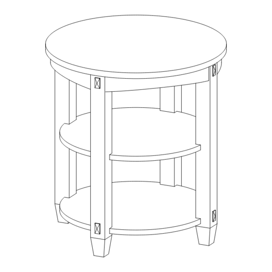 OSP Home Furnishings LN3620 Assembly Instructions