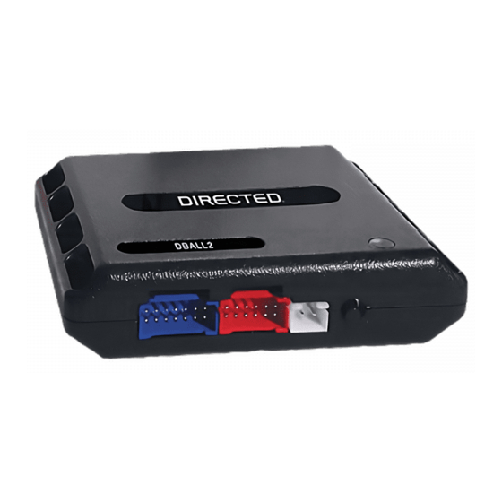 Directed Electronics Xpresskit DBALL Installation Manual