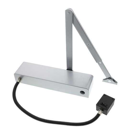 Allegion Briton 3934 Fixing Instructions