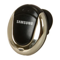 Samsung WEP500 - Headset - Ear-bud User Manual