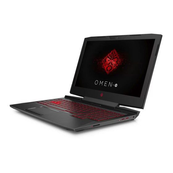 HP OMEN User Manual