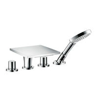 Hans Grohe AXOR Massaud 18453000 Instructions For Use/Assembly Instructions