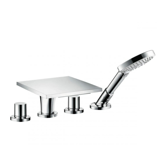 Hans Grohe AXOR Massaud 18453000 Instructions For Use/Assembly Instructions