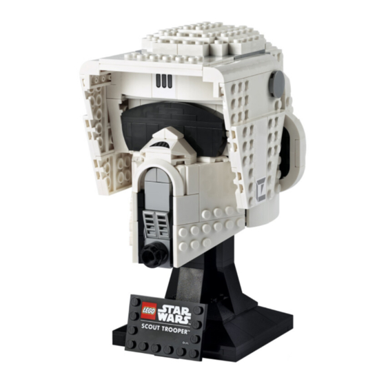 LIGHT MY BRICKS LEGO SCOUT TROOPER HELMET 75305 LIGHT KIT Installation Manual