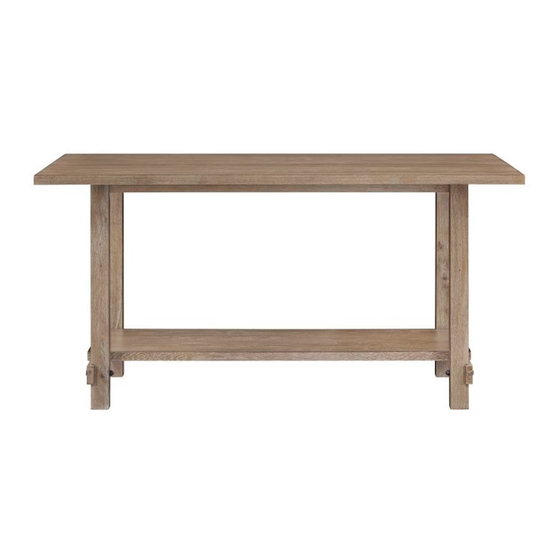 Standard Furniture 11631 Assembly Instructions