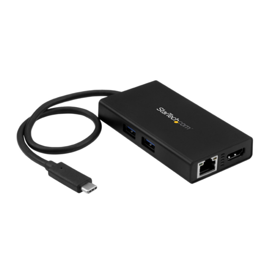 StarTech.com 8STDKT30CHPD Manual