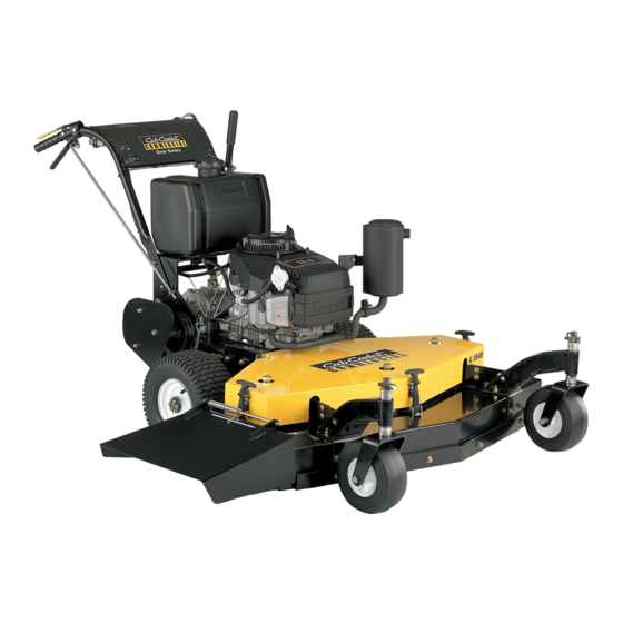 Cub Cadet Commercial G1332 Operator's And Service Manual