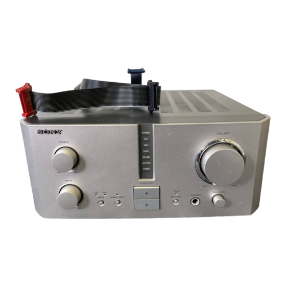 Sony TA-MS717 Service Manual
