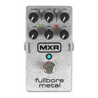 mxr FULLBORE METAL User Manual