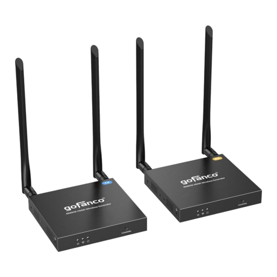 gofanco HD20wireless User Manual