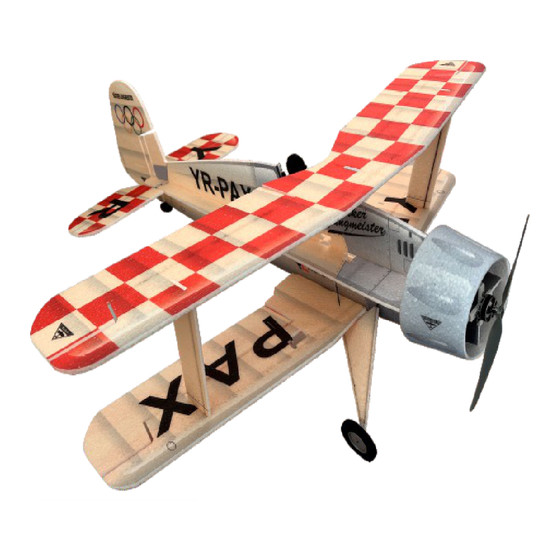 RC Factory WISTED HOBBYS Bucker Jungmann Manual