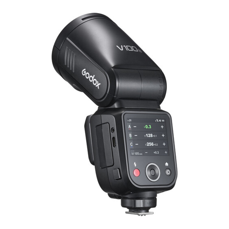 Godox V100 Manual