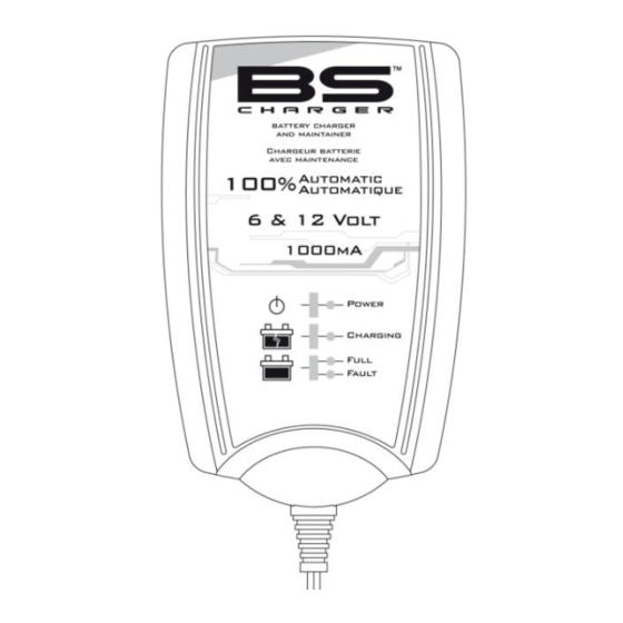 BS Charger BA10 User Manual And Manual