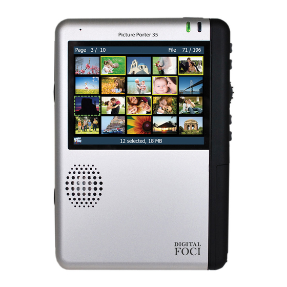 Digital Foci Picture Porter 35 User Manual