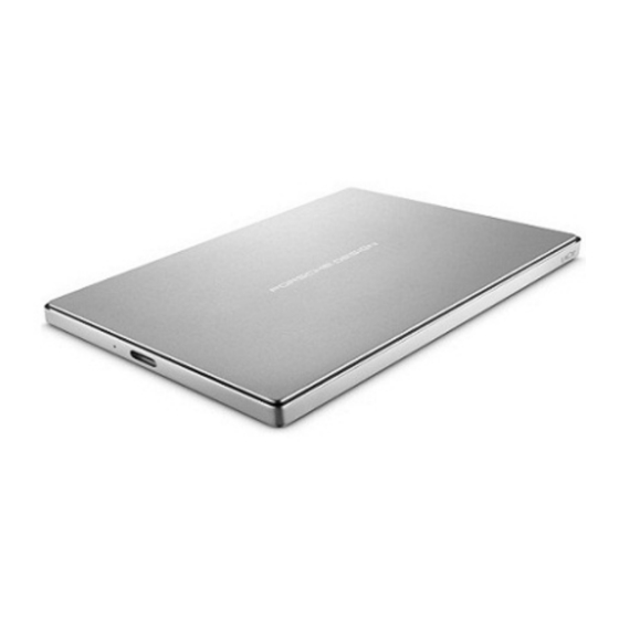 LaCie porsche design User Manual