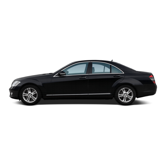 Mercedes-Benz S-Class Owner's Manual