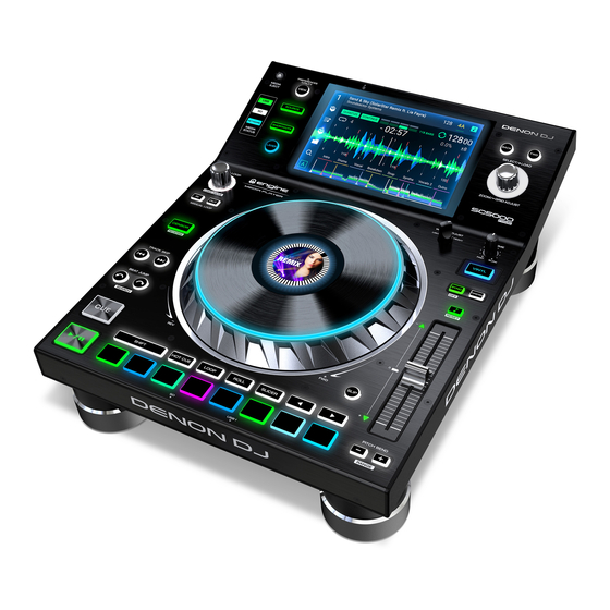 Denon SC5000 Prime User Manual