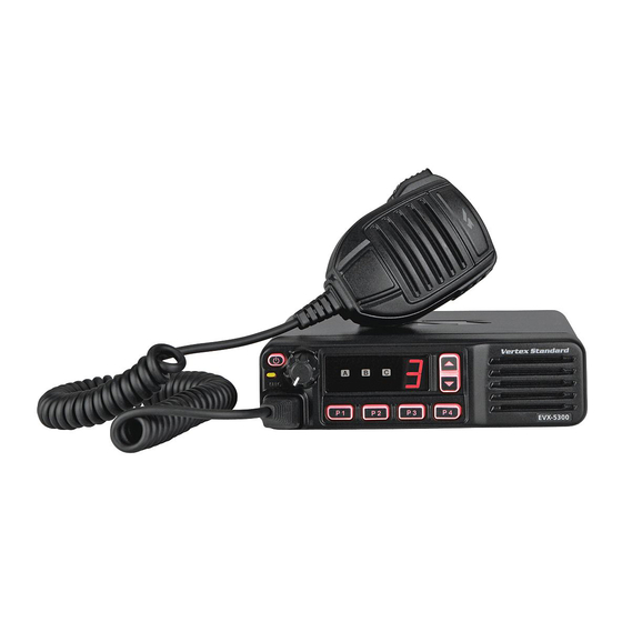 Vertex Standard EVX-5300 Operating Manual
