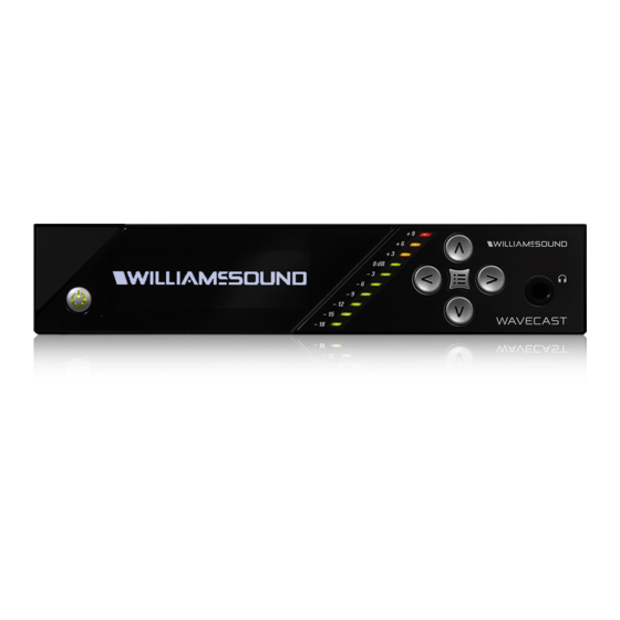 Williams Sound WaveCAST User Manual
