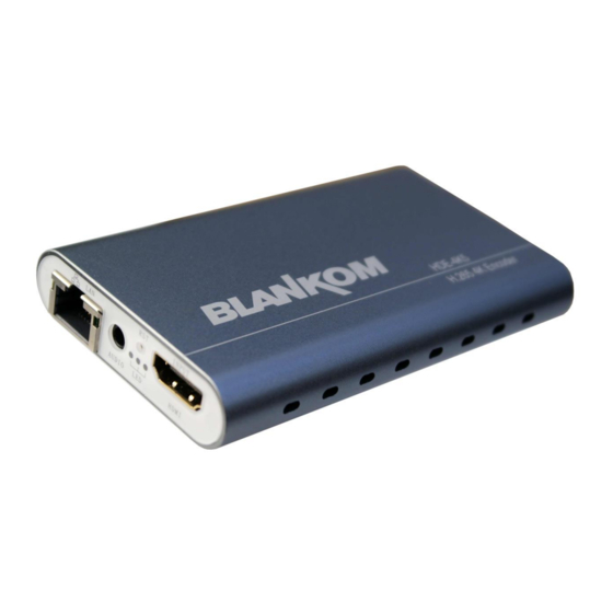 Irenis BLANKOM HDE-4K5 User Manual