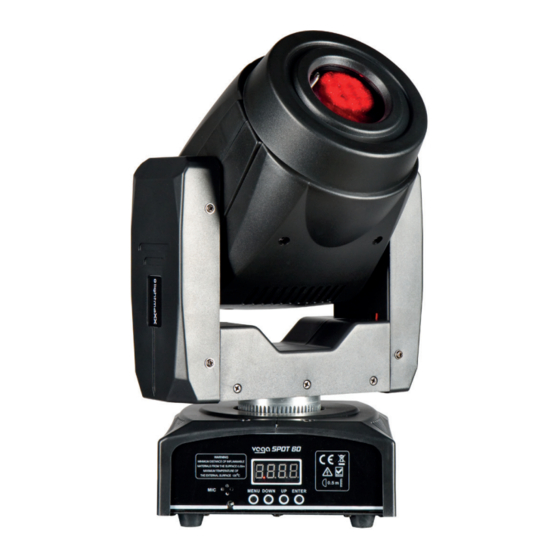 Lightmaxx Vega spot 60 User Manual