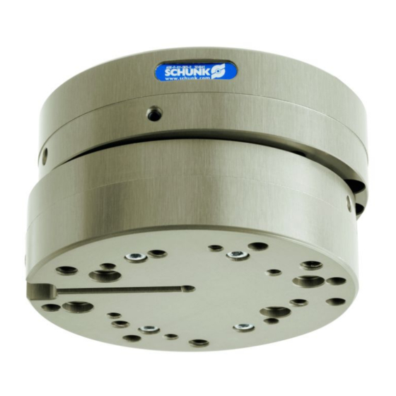 SCHUNK AGE-F-XY Series Assembly And Operating Manual
