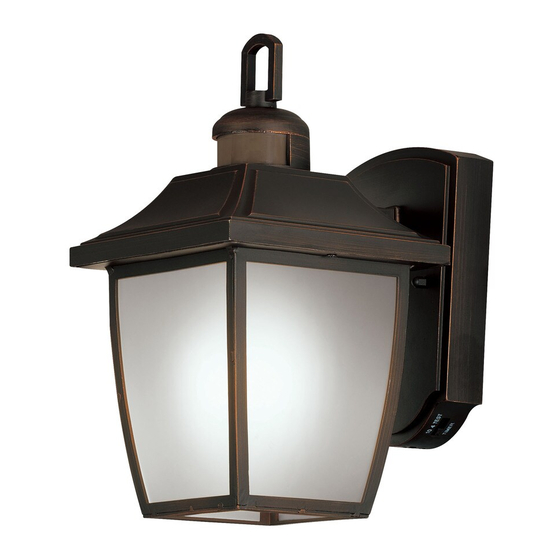 Portfolio Outdoor VEL-1005-7W-PIR Manual