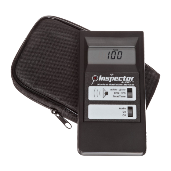 User Manuals: International Medcom Inspector Detector