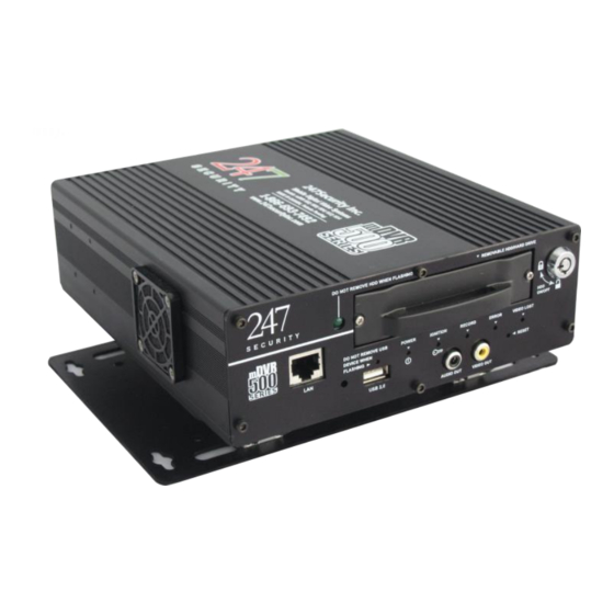 247Security mDVR 500 Series User Manual