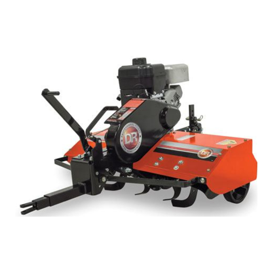 DR ROTO-HOG Premier Power Tiller Safety & Operating Instructions Manual