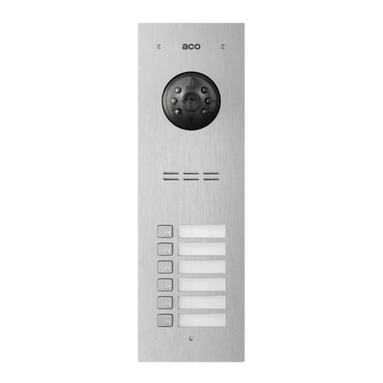 ACO COMO-PRO-V Series Installation And User Manual
