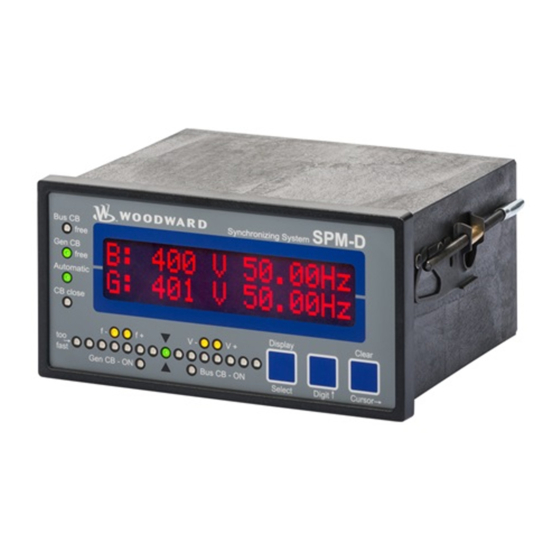 Woodward SPM-D11 Manual