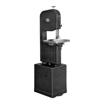 Powermatic 141 Operating Instructions And Parts List Manual