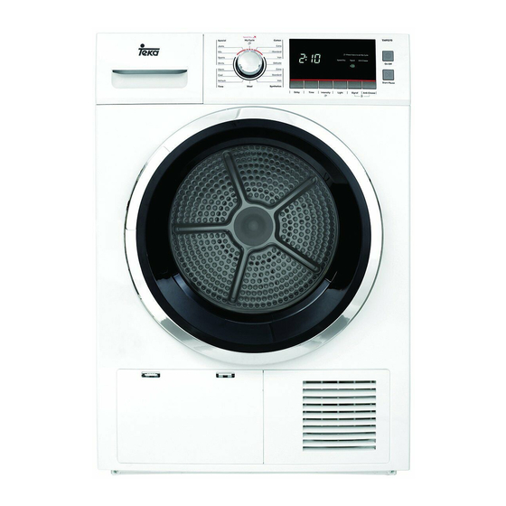 Teka THPD70 Instruction Manual