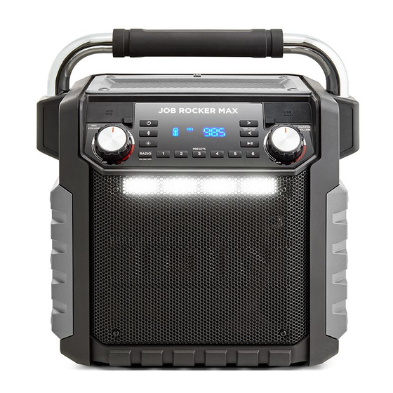 ION Job Rocker Max Quick Start Manual