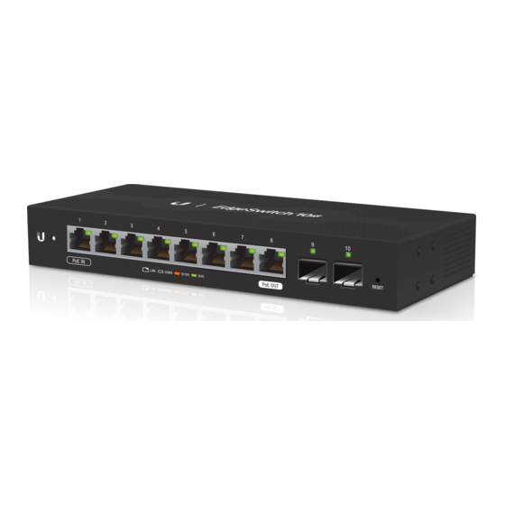 Ubiquiti EdgeSwitch 10x Gigabit Switch Manuals