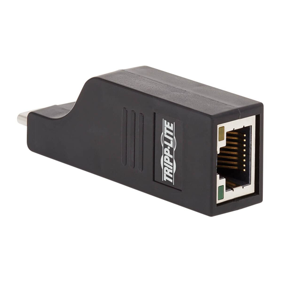 User Manuals: Tripp Lite U436-000-GB USB-C Adapter