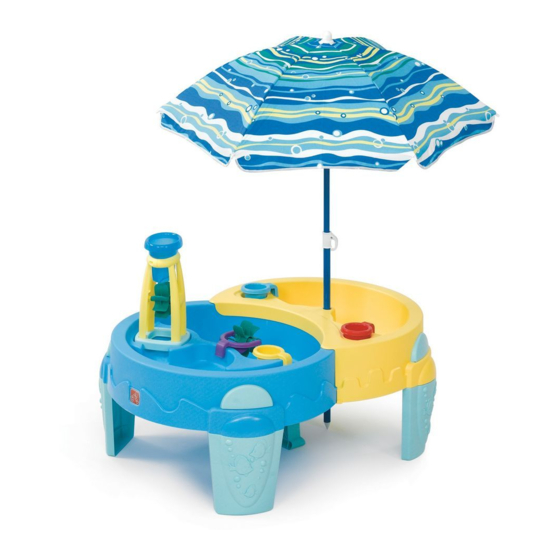 Step2 Shady Oasis Sand and Water Table Manual