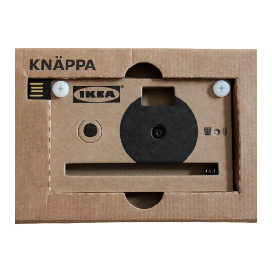 IKEA KNAPPA Manual