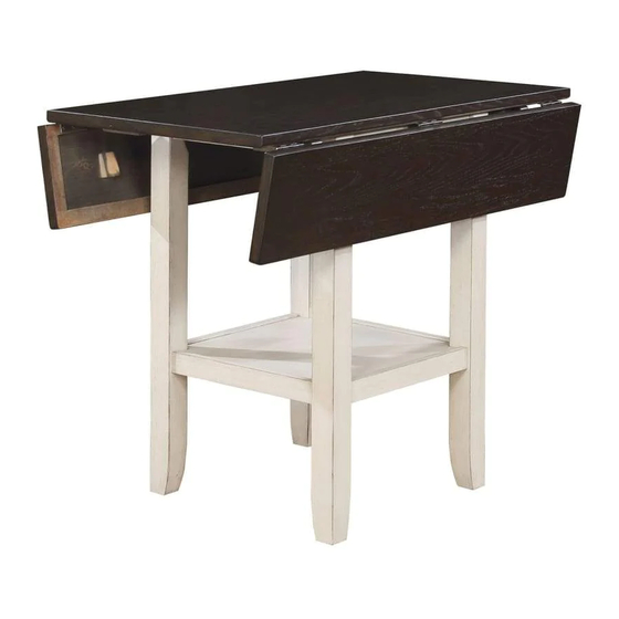 Furniture of America Raegan CM3197PT Assembly Instructions
