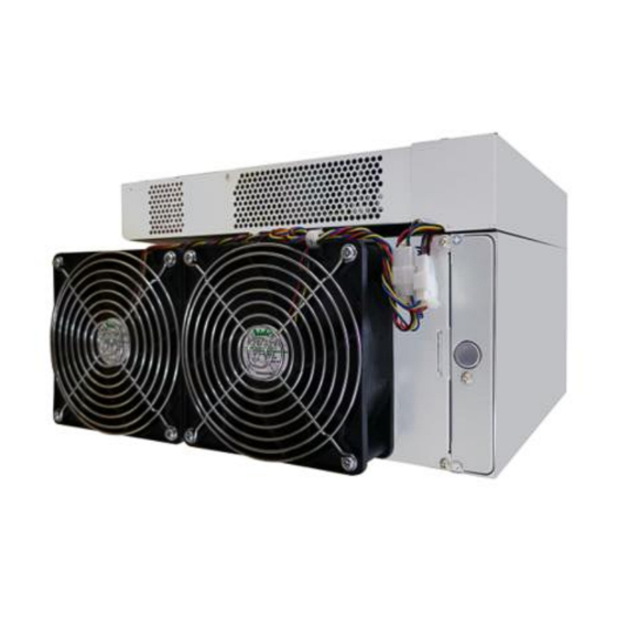 BITMAIN ANTMINER T17e Bitcoin Miner Manuals
