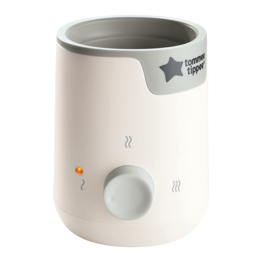Tommee Tippee Easiwarm - Milk Warmer Manual