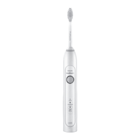 Philips Sonicare HealthyWhite Quick Manual
