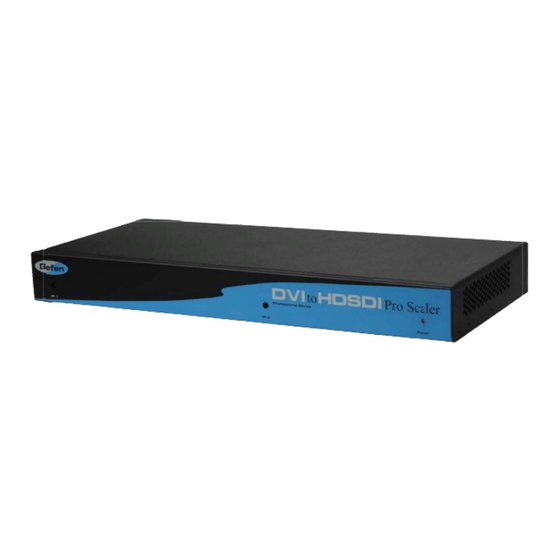Gefen EXT-DVI-2-HDSDIPRO Manuals