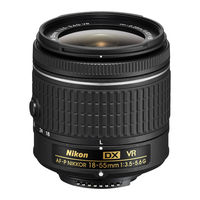 Nikon Nikkor AF-S DX 18-55 User Manual