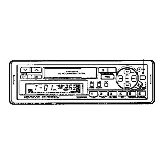Kenwood KRC-601 Instruction Manual