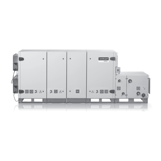 Komfovent VERSO-P Installation And Maintenance Service Manual