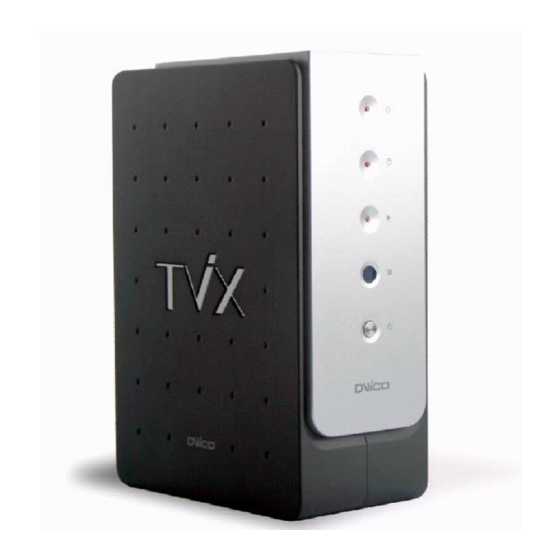 Dvico TViX C-3000U Deluxe User Manual